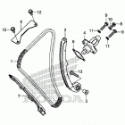 CMX500 Цепь ГРМ и натяжитель