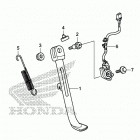 Z125M Подножка