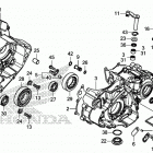 CRF450L Картер двигателя