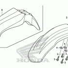 CRF230F Переднее крыло
