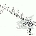 CRF450RX Масляный насос