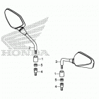 CB1000RA AC Зеркало