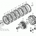 XR650L A Сцепление