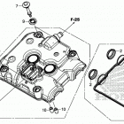 CMX500 Крышка головки цилиндров