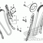 VT1300CX Цепь ГРМ и натяжитель
