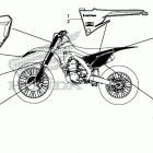 CRF450RX Наклейки