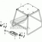 CRF150R Подножки
