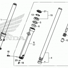 CMX500 Передняя вилка