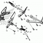 CB1000RA AC Подножки