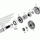 GL1800DA Вал ведущий