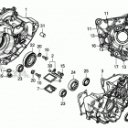 CRF250RX Картер двигателя