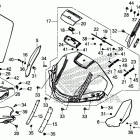 GL1800DA Ветровое стекло