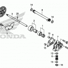 CRF450X Масляный насос