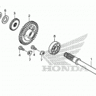 CRF150R Валансирный вал
