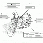 Z125M Лейбл предостережения