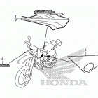 XR650L A Наклейки