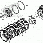 CMX500 Сцепление