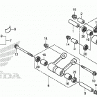 CRF230F Задние амортизаторы