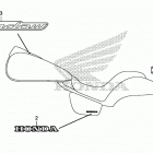 VT750CS Наклейки