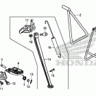 CRF250R AC Подножки
