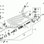 VT750CS Задний тормозной цилиндр