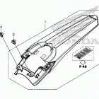 CRF250R AC Задний бампер