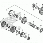 GROM125 Трансмиссия