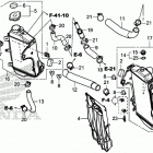 CRF450X Радиатор