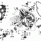 GL1800DA Задний кожух картера