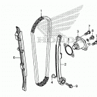 CRF450L Цепь ГРМ и натяжитель