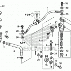 CBR600RA Задний тормозной цилиндр