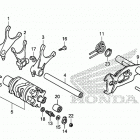 XR650L A Вилка переключения передач