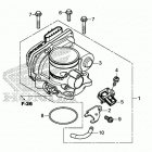 GL1800DA Корпус Дросселя