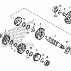 Z125M Трансмиссия