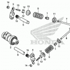 Z125M Распределительный вал и клапана
