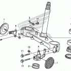 XR650L A Траверса нижняя