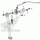 XR650L A Подножка