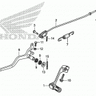 CRF230F Педали