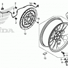 GL1800DA Переднее колесо