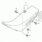 CRF230F Сиденье