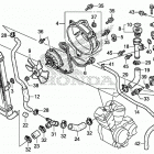 VT750CS Радиатор