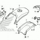 Z125M Задний бампер