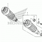 CMX500 Задние амортизаторы