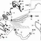 CMX500 Радиатор