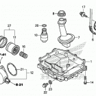 CB1000RA AC Поддон картера и масляный насос