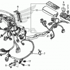 CBR600RA Жгут проводов