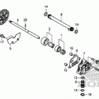CRF450L Масляный насос