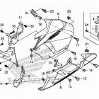 CBR600RA Middle cowl@lower cowl