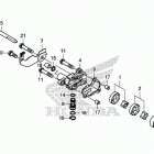 CRF250R AC Масляный насос