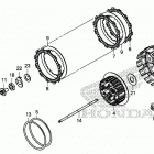 CRF450RX Сцепление
